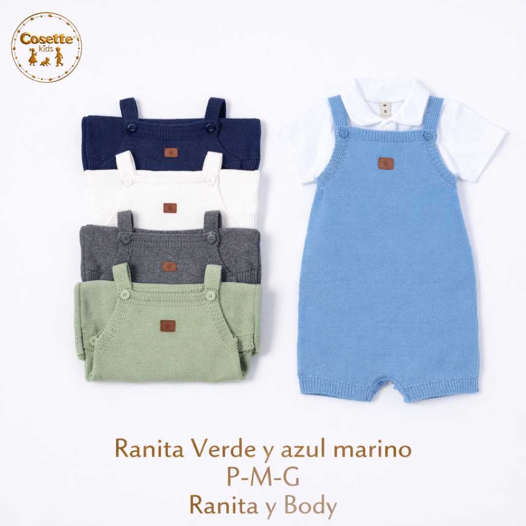 Ranita Verde y azul marino