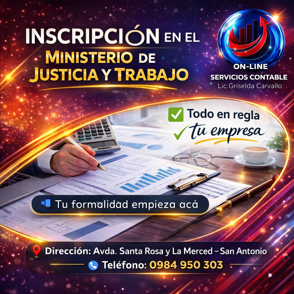 Inscripción en el Ministerio de Justicia y Trabajo – Tu formalidad empieza acá