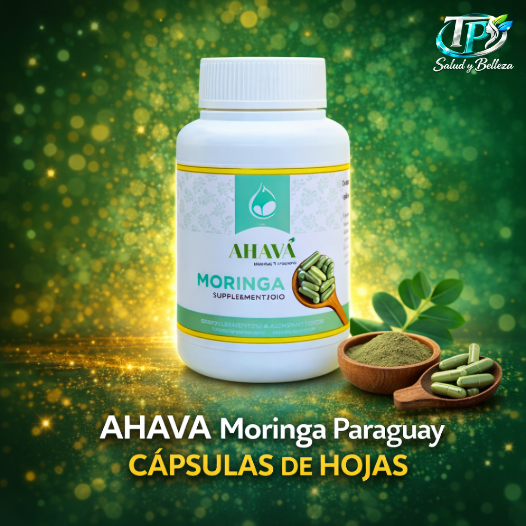 AHAVA Moringa Paraguay - CÁPSULAS DE HOJAS