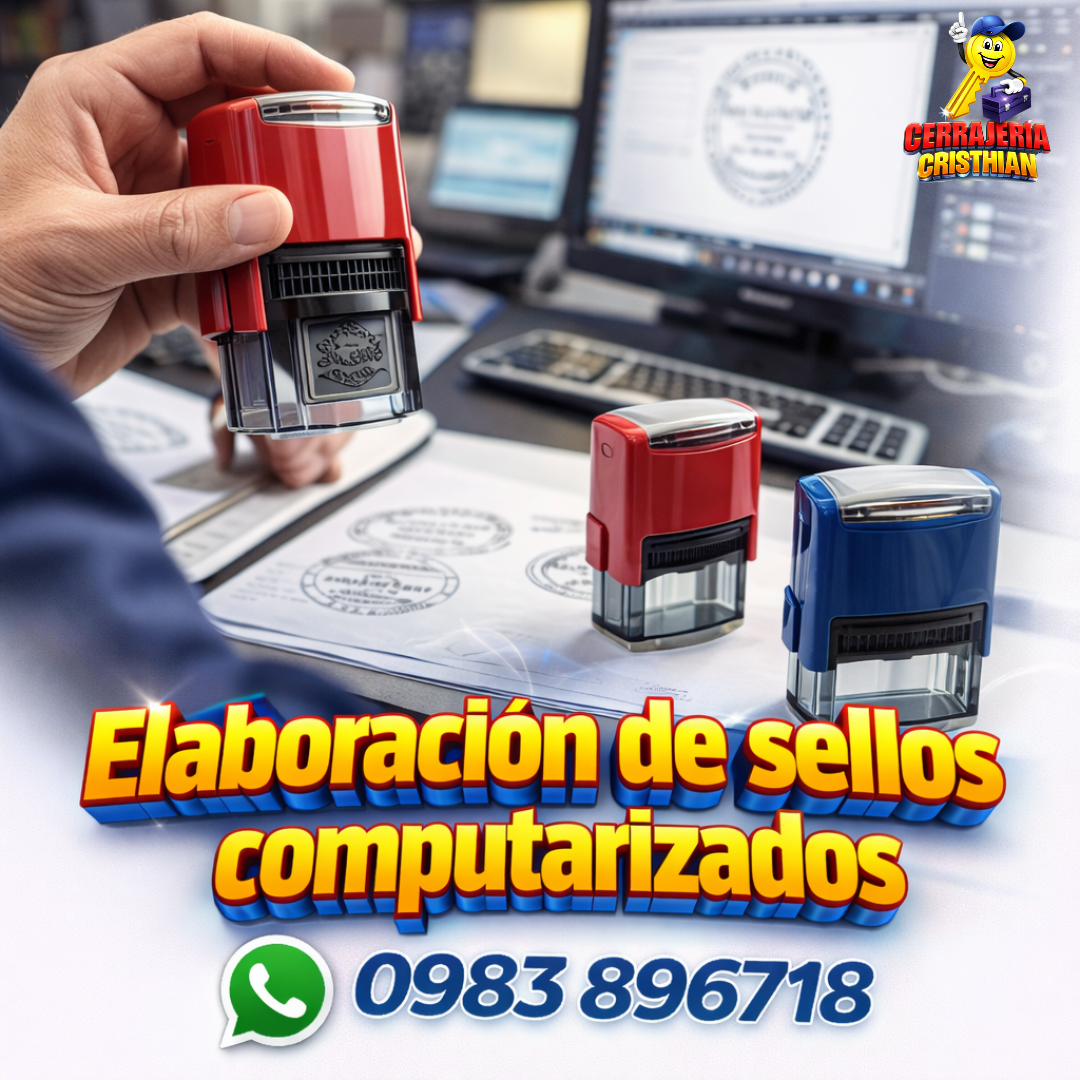 Elaboración de Sellos Computarizados