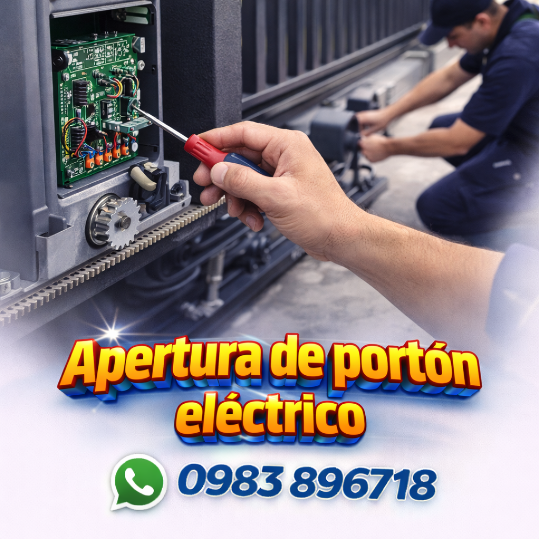 Apertura de Portón Eléctrico