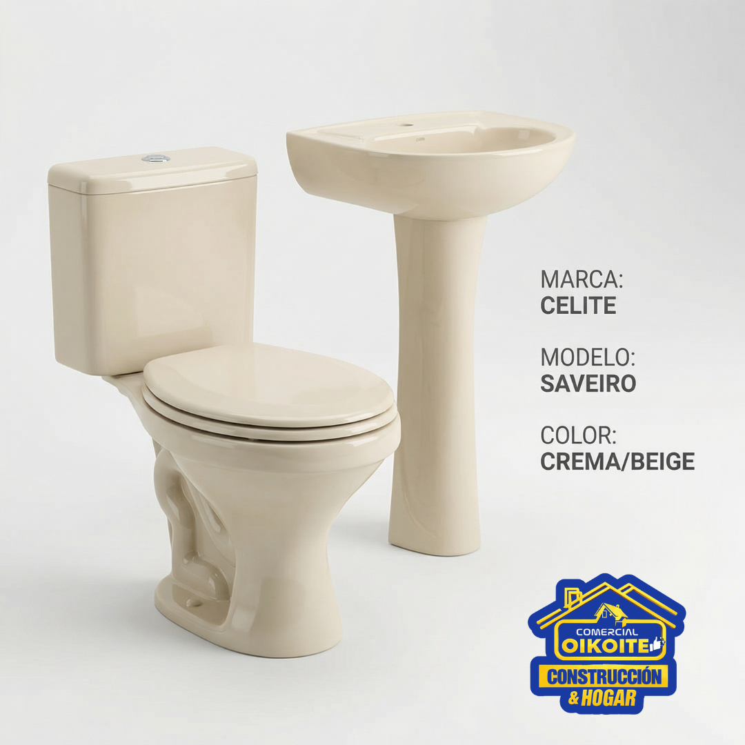 Conjunto de Baño Celite - Modelo Saveiro