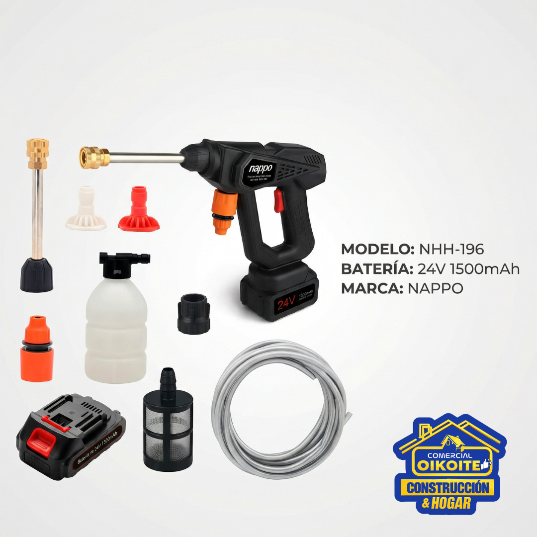Hidrolavadora Nappo  INALAMBRICO- Modelo NHH-196