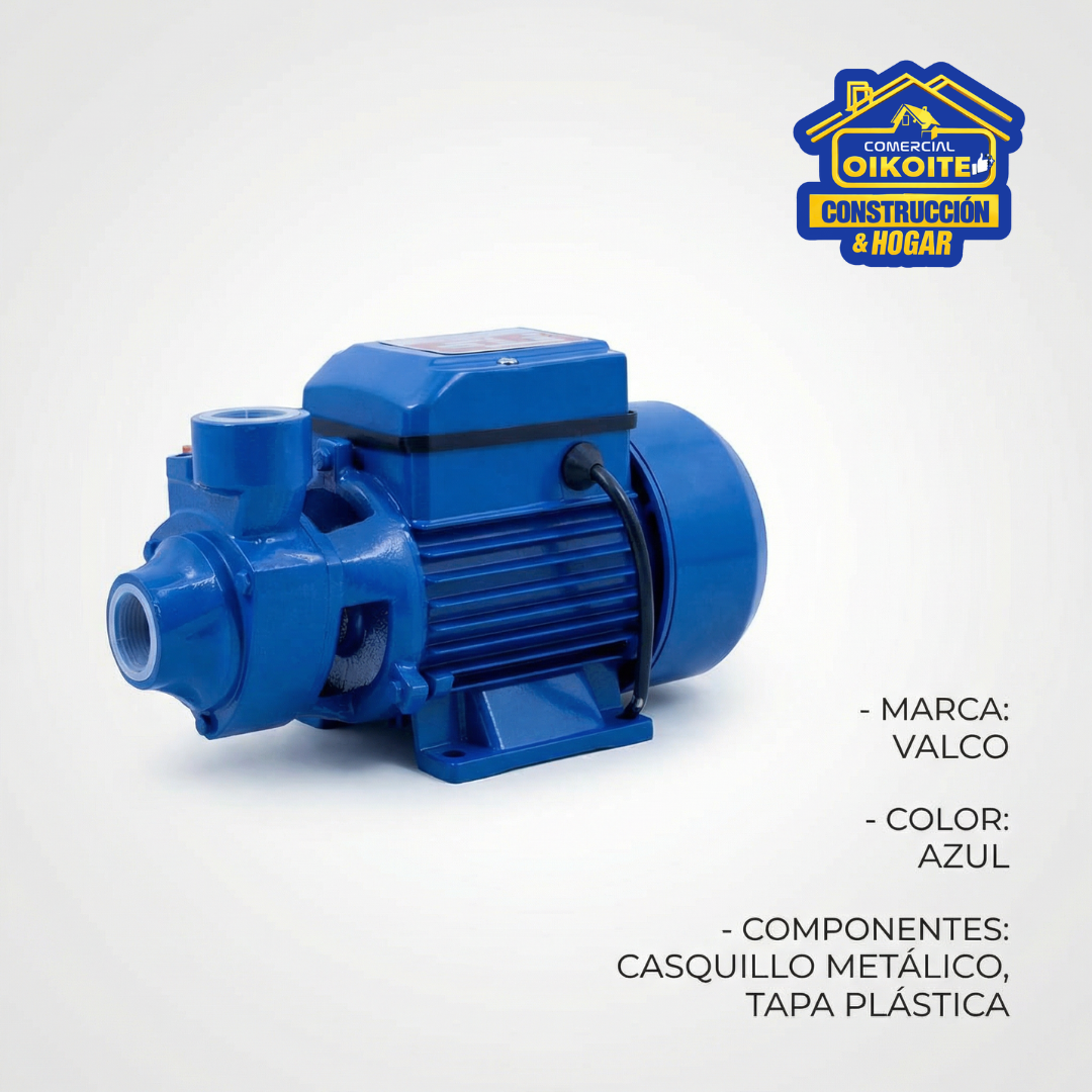 Bomba de Agua 1/2 HP VALCO - Color Azul