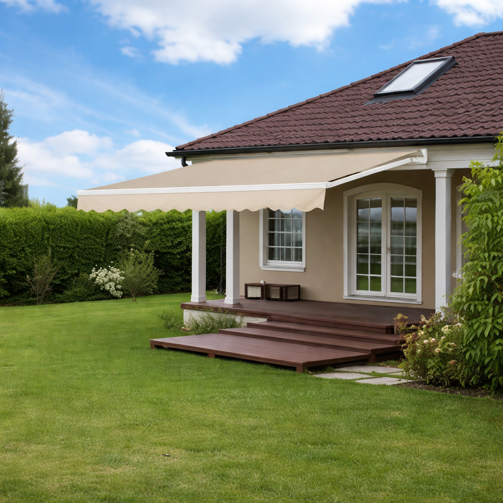 Toldo Brazo Retráctil IGPRO 4x2.5 mts – Protección y Estilo para tu Terraza