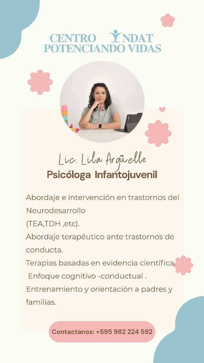 Lic. Lila Argüello | Psicóloga Infantojuvenil