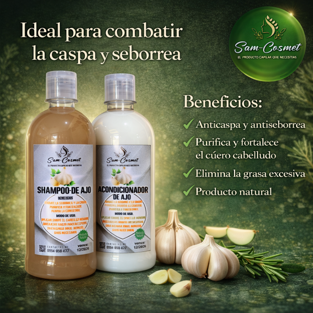 Ideal para combatir la caspa y seborrea