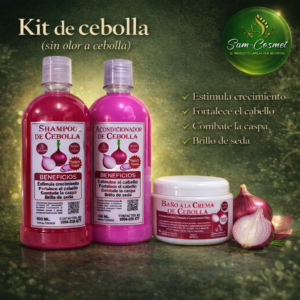 Kit de cebolla (sin olor a cebolla)