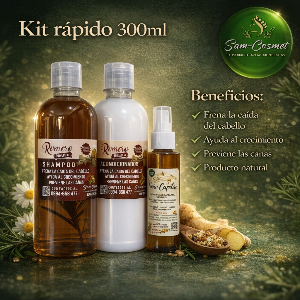 Kit rápido 300ml