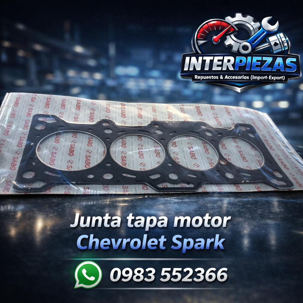 Junta Tapa Motor Chevrolet Spark – Calidad y Sellado Garantizado