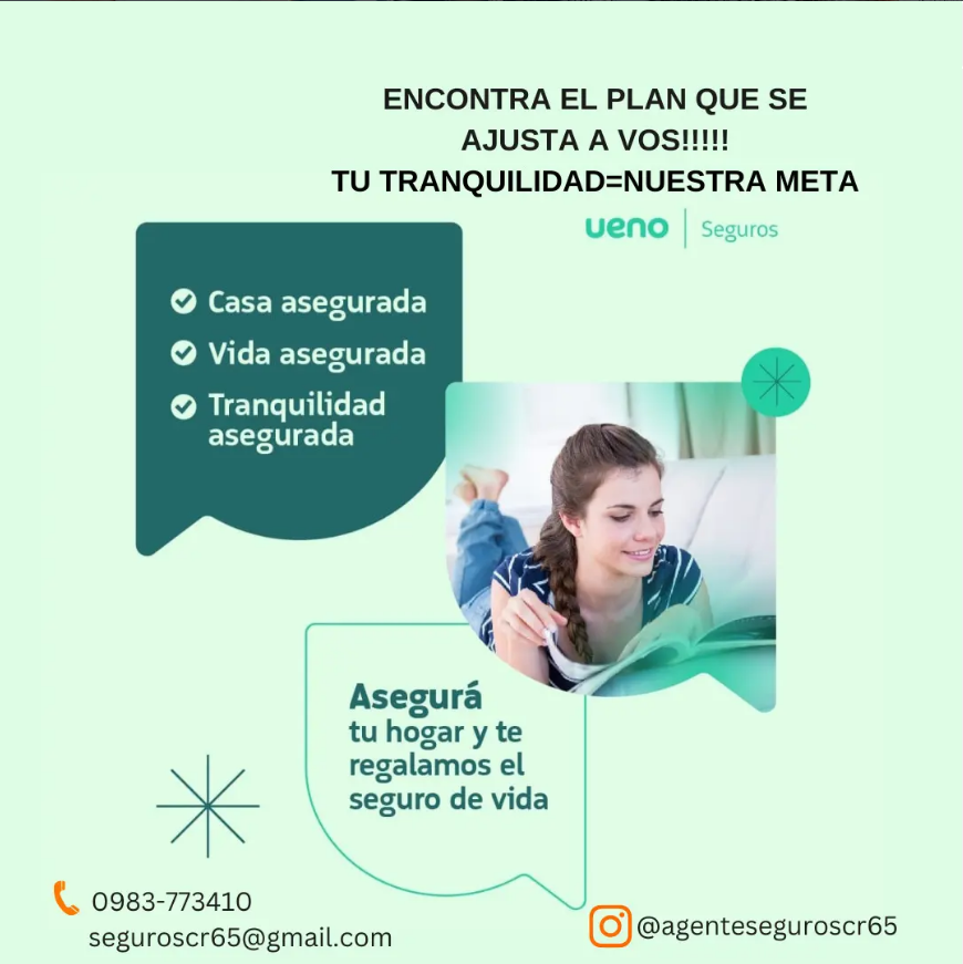 Tu tranquilidad empieza con una buena decisión