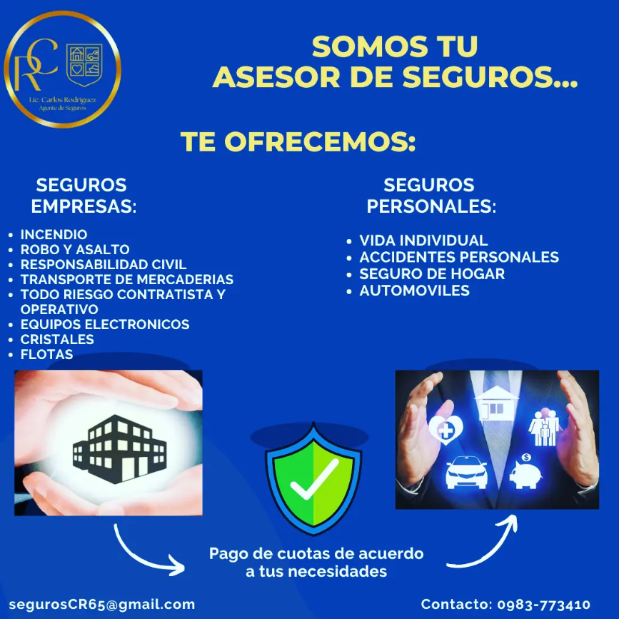 Tu asesor de confianza en seguros personales y empresariales