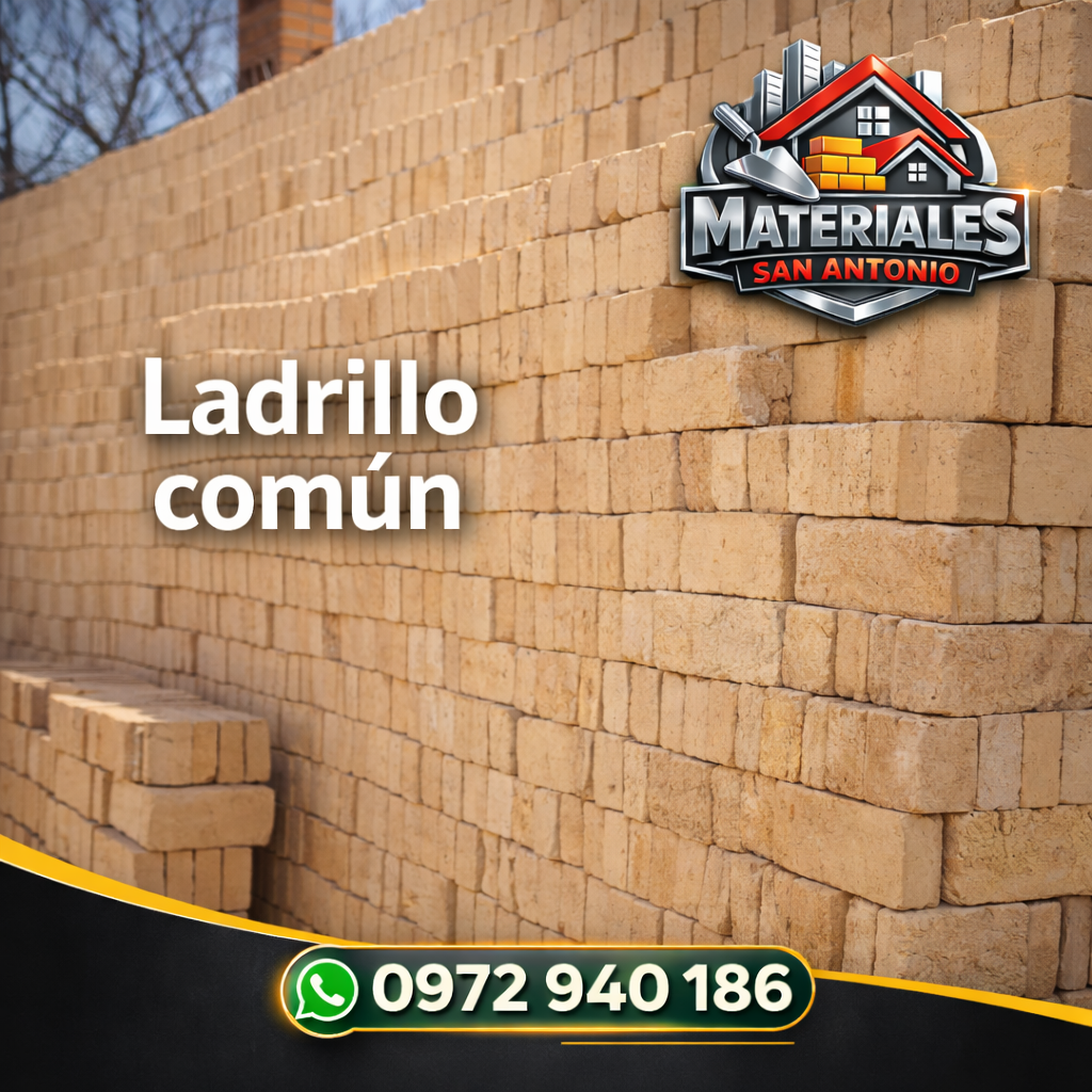 Ladrillo Común – Calidad y Rendimiento para tu Construcción