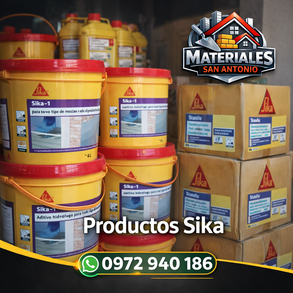 Productos Sika – Tecnología y Calidad Profesional para tu Obra