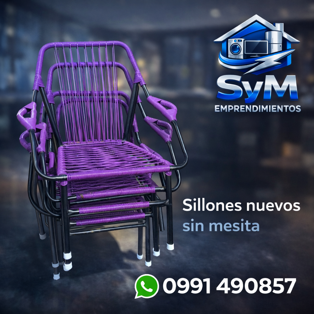 🪑 Sillones Nuevos (Sin Mesita)