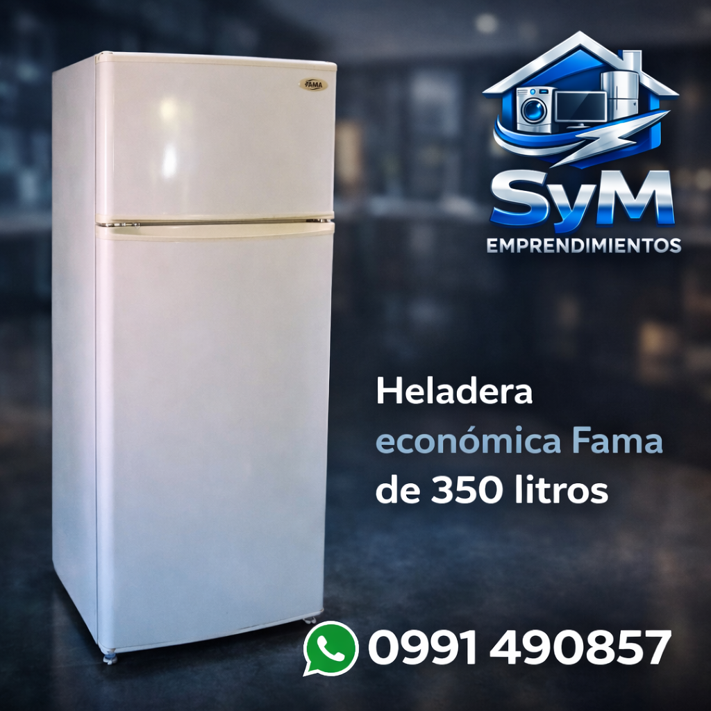❄️ Heladera Económica Fama 350 Litros