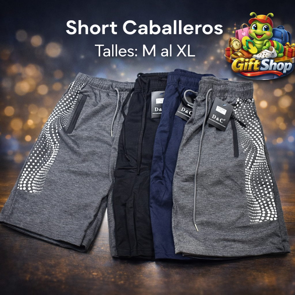 Short para Caballeros – Talles M al XL