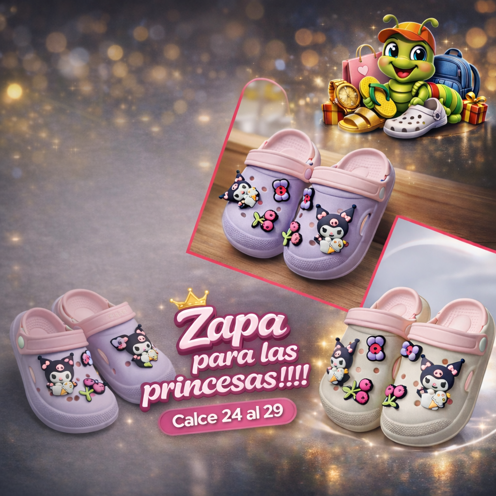 Zapatitas súper cómodas, livianas y con diseño adorable 🐰🌸