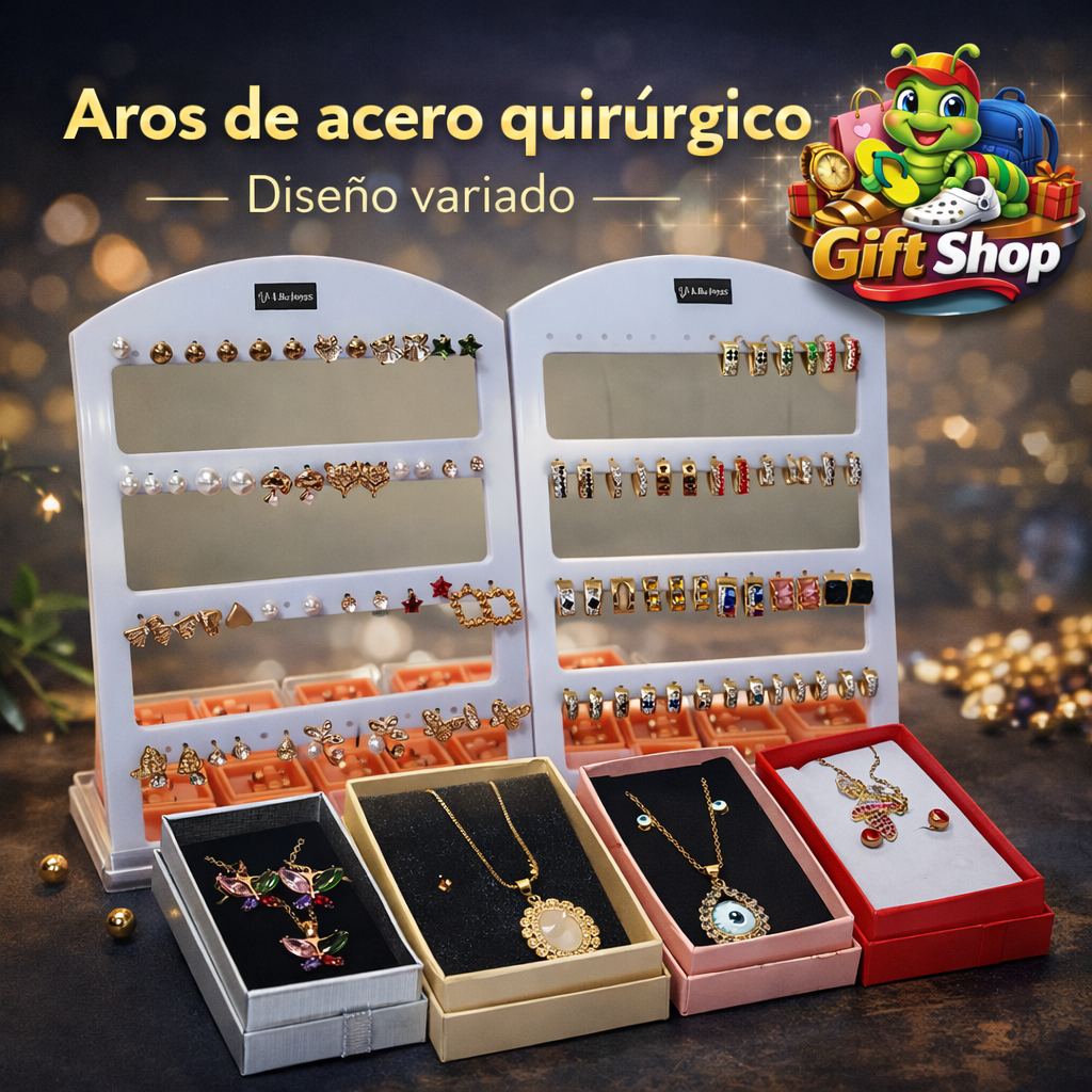 Aros de Acero Quirúrgico – Diseños Variados