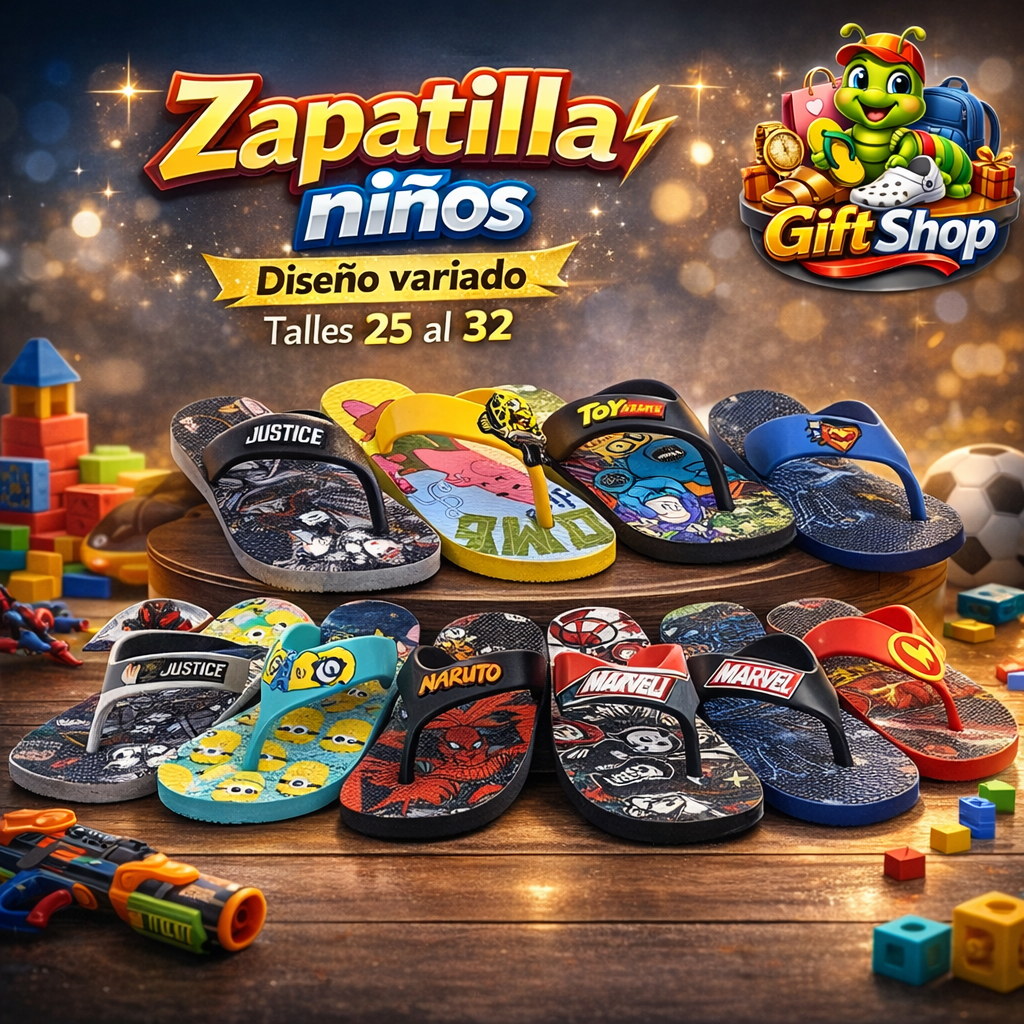Zapatillas para Niños – Diseños Variados | Talles 25 al 32