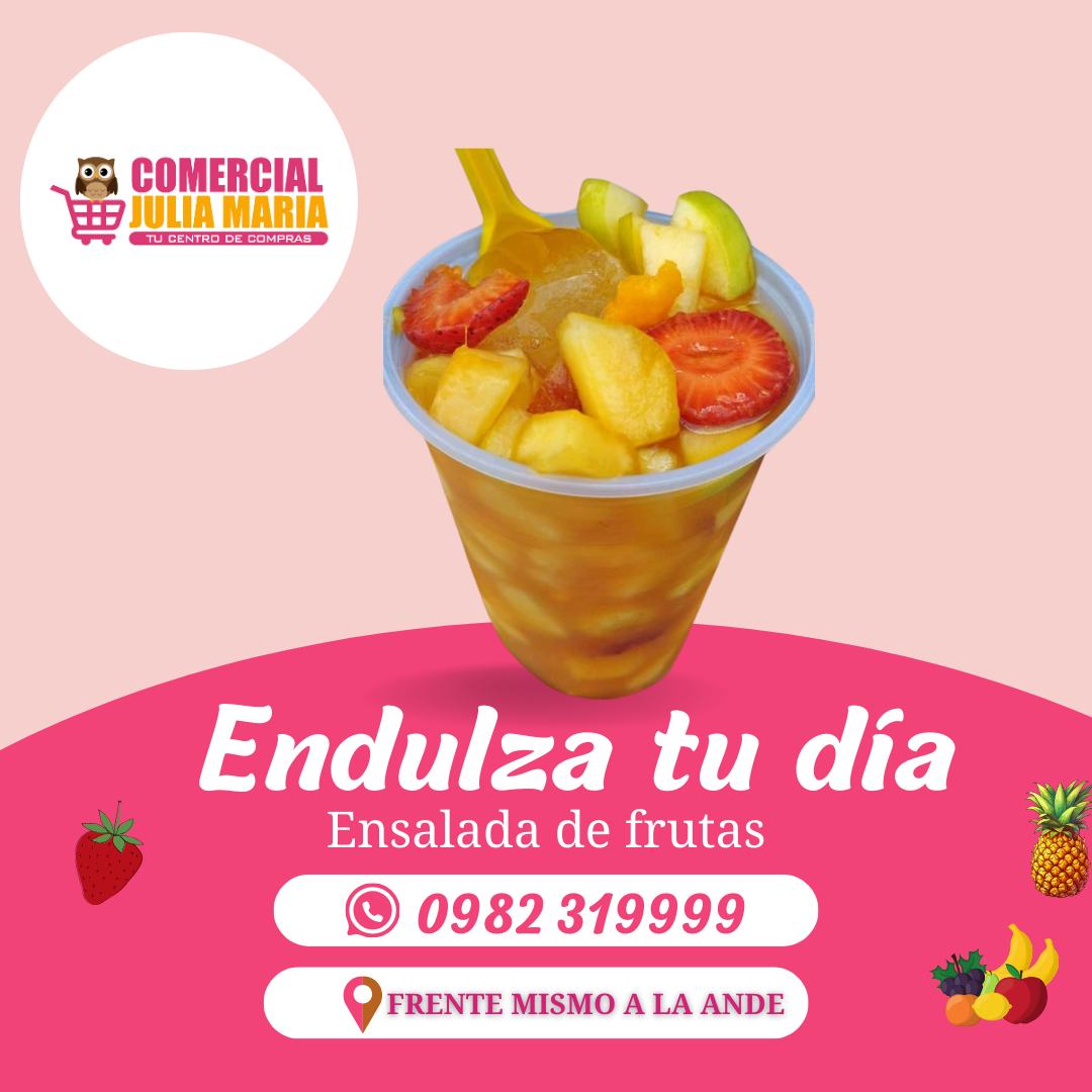 Endulzá tu Día con Nuestra Ensalada de Frutas