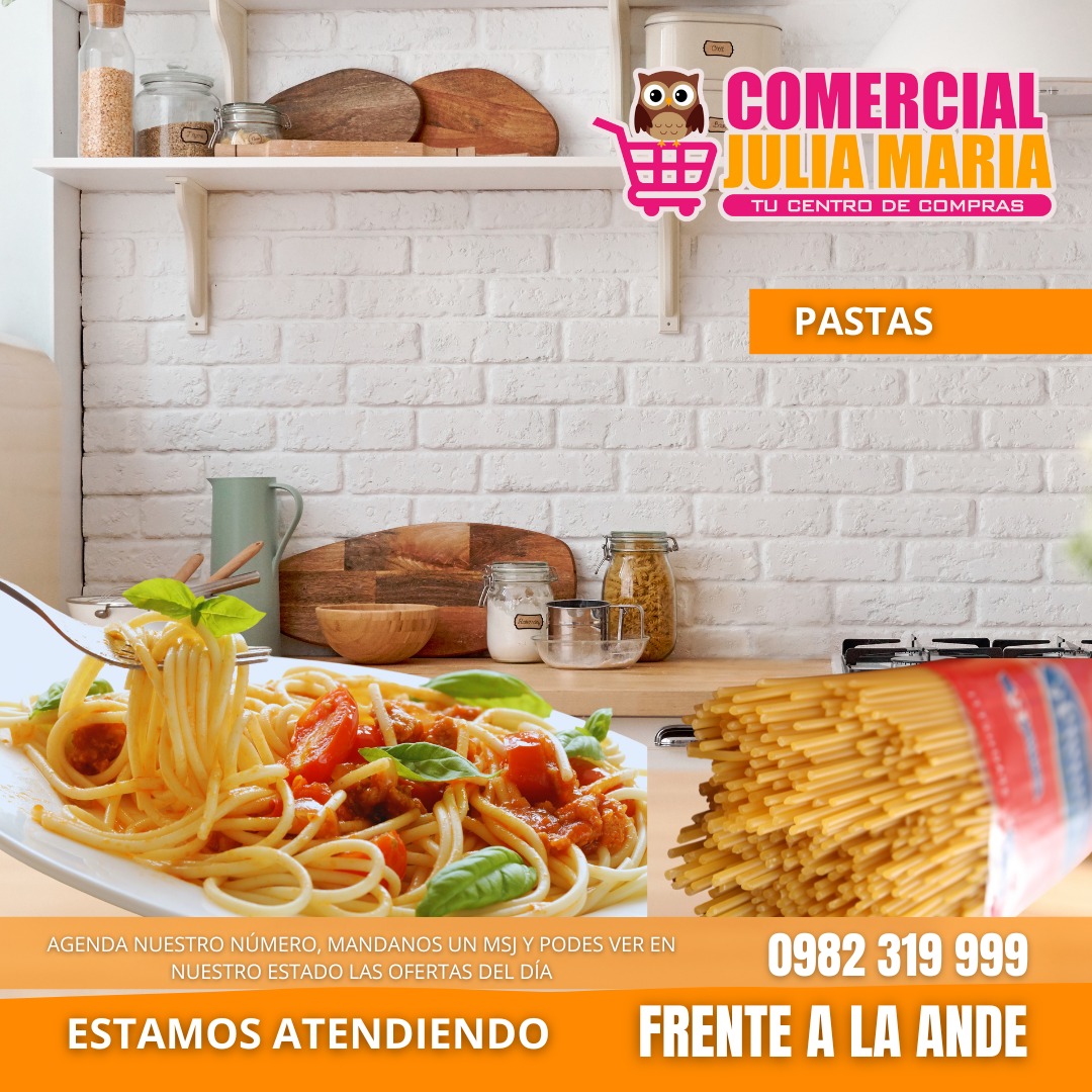Pastas de Calidad – El Sabor que Une a la Familia