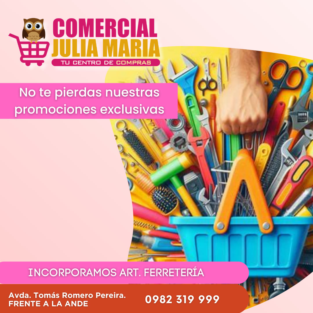 ¡Incorporamos Artículos de Ferretería!