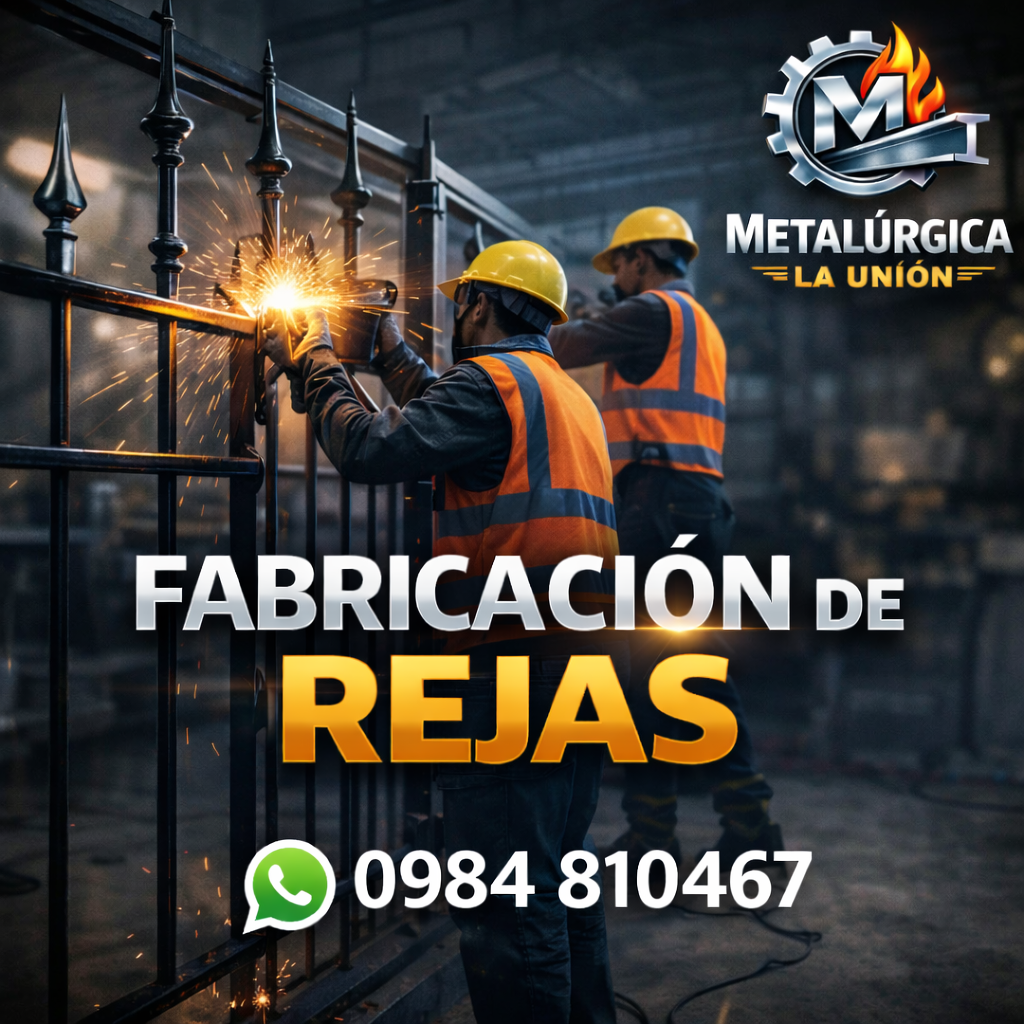 Fabricación Profesional de Rejas de Hierro 🔩🏠 | Metalúrgica La Unión