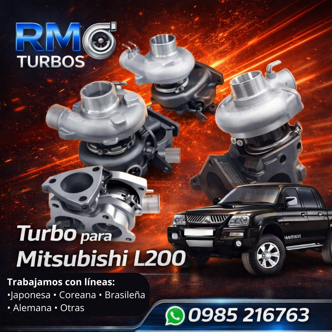 Turbo para Mitsubishi L200 – Alto Rendimiento