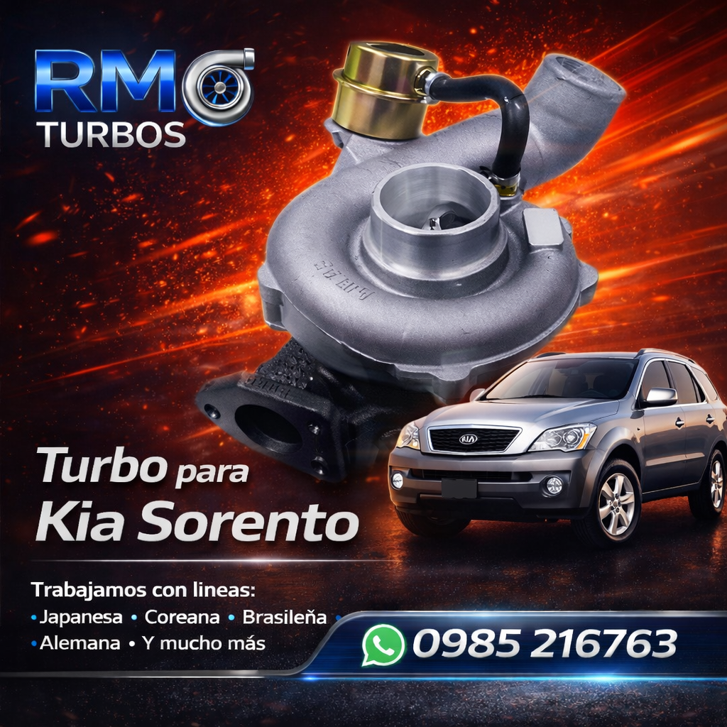 Turbo para Kia Sorento – Alto Rendimiento