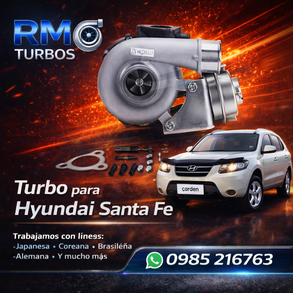 Turbo para Hyundai Santa Fe – Alto Rendimiento