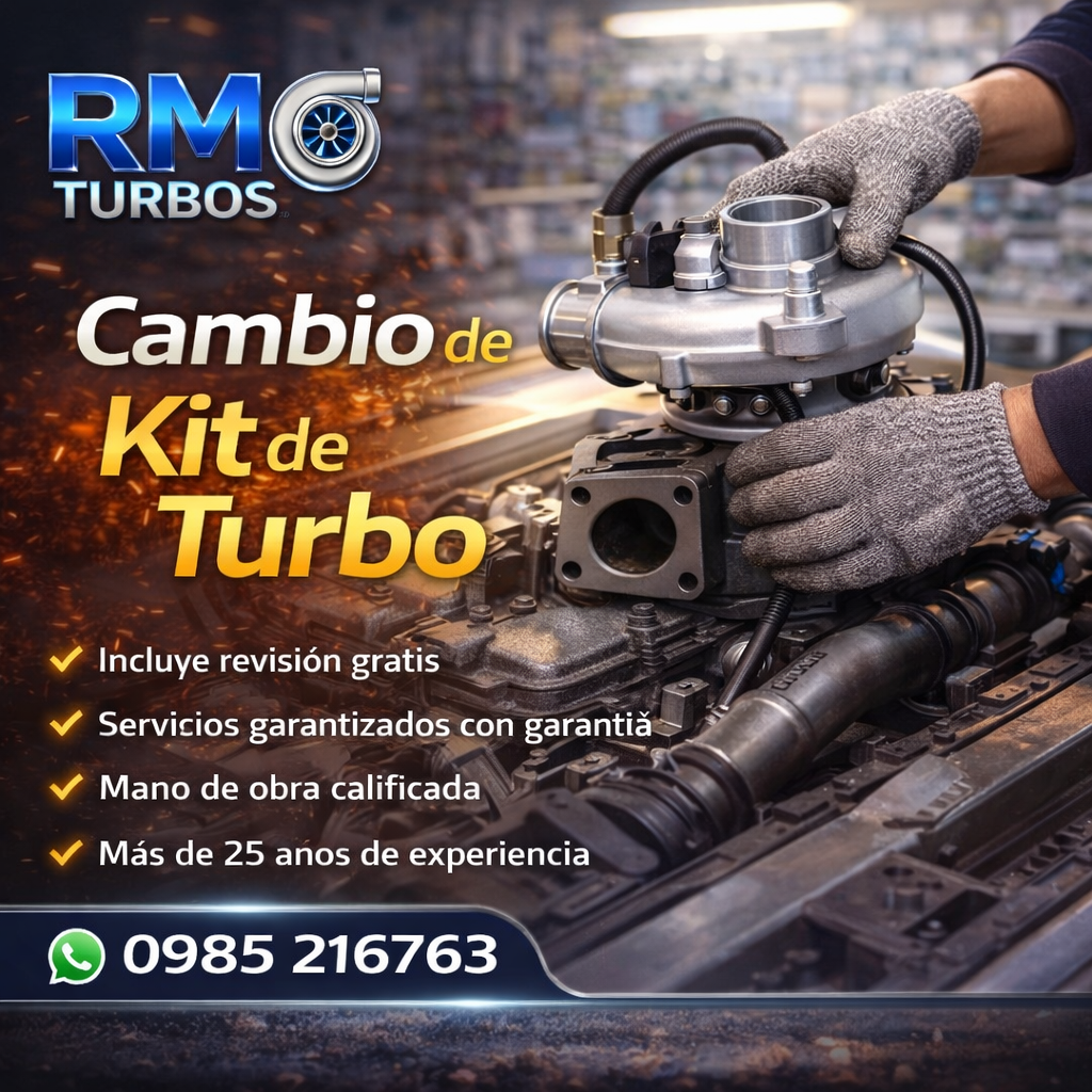 Cambio de Kit de Turbo – Servicio Especializado