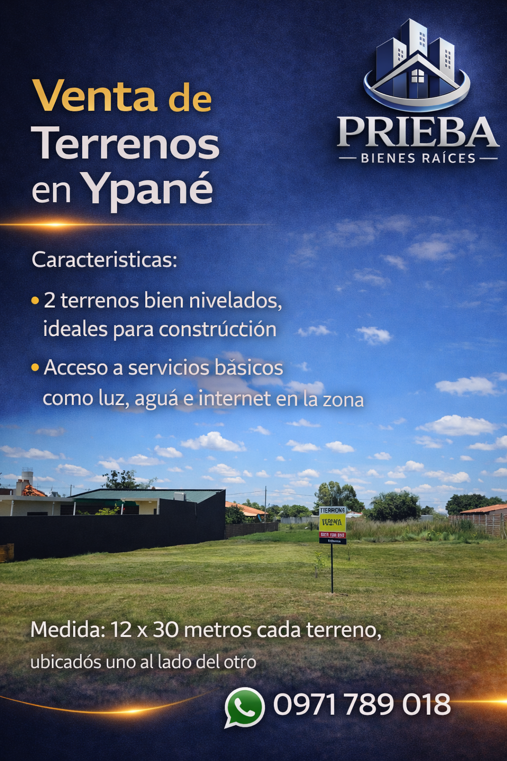 Venta de Terrenos en Ypané