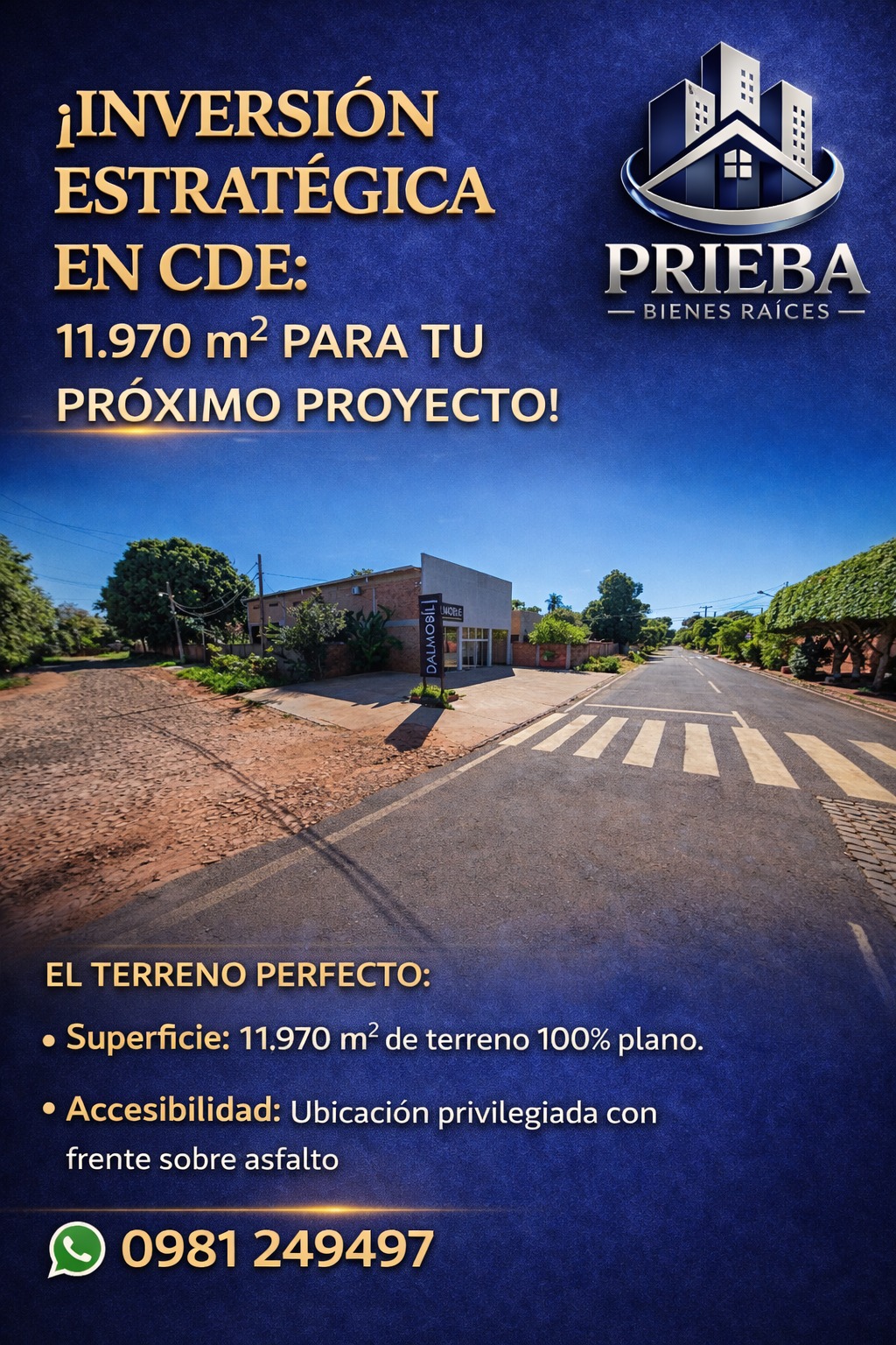 ¡INVERSIÓN ESTRATÉGICA EN CDE: 11.970 m² PARA TU PRÓXIMO PROYECTO! 📍