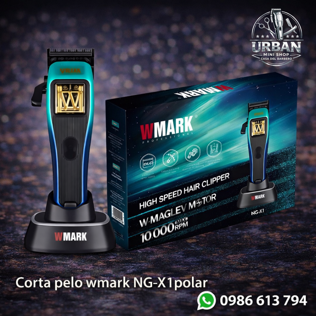 Corta Pelo Wmark NG-X1 Polar – Máquina Profesional Maglev 10.000 RPM
