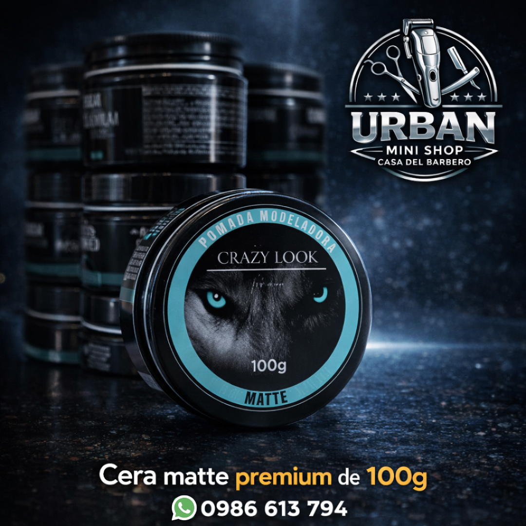 Cera matte premium de 100g