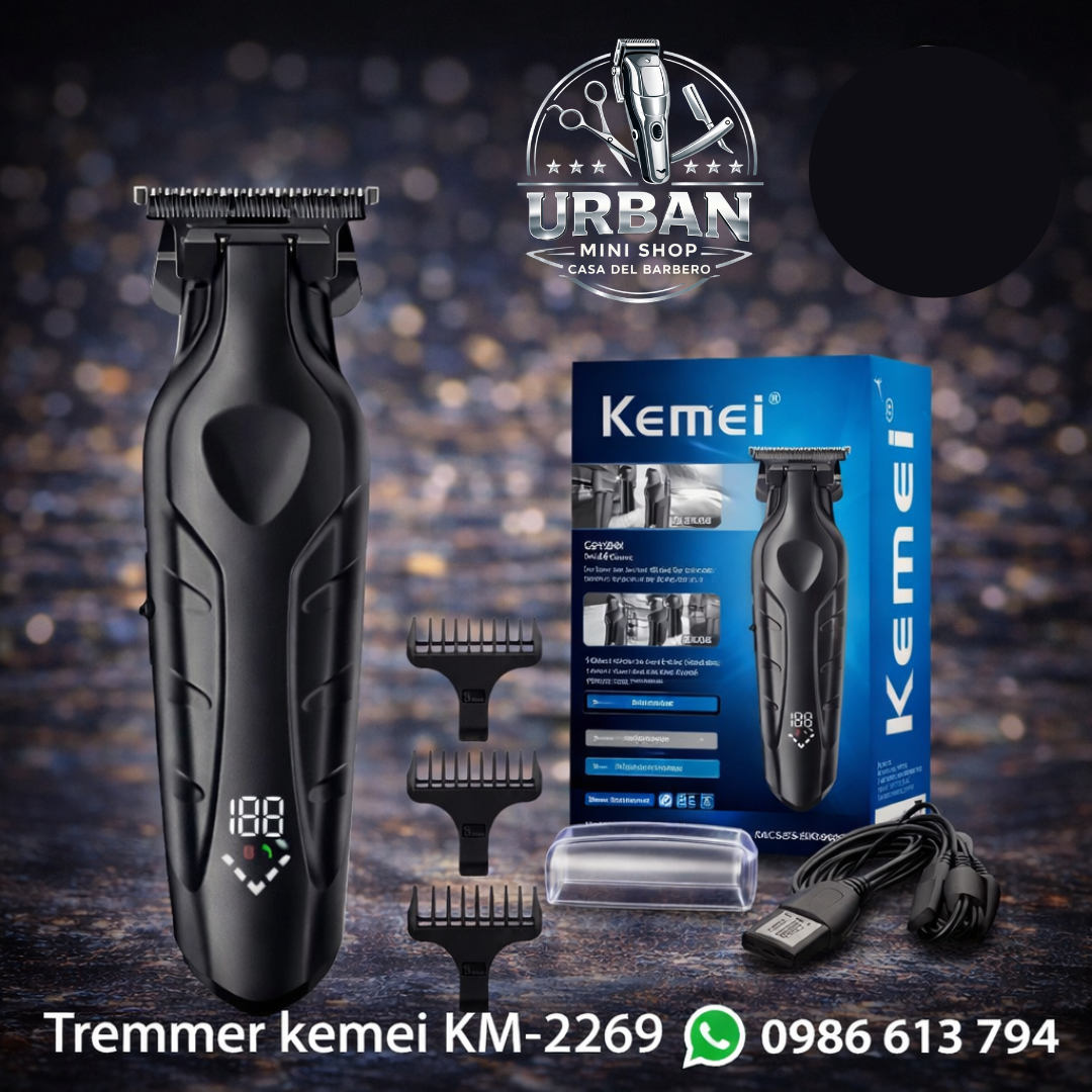 Trimmer Kemei KM-2269 – Máquina Profesional de Precisión