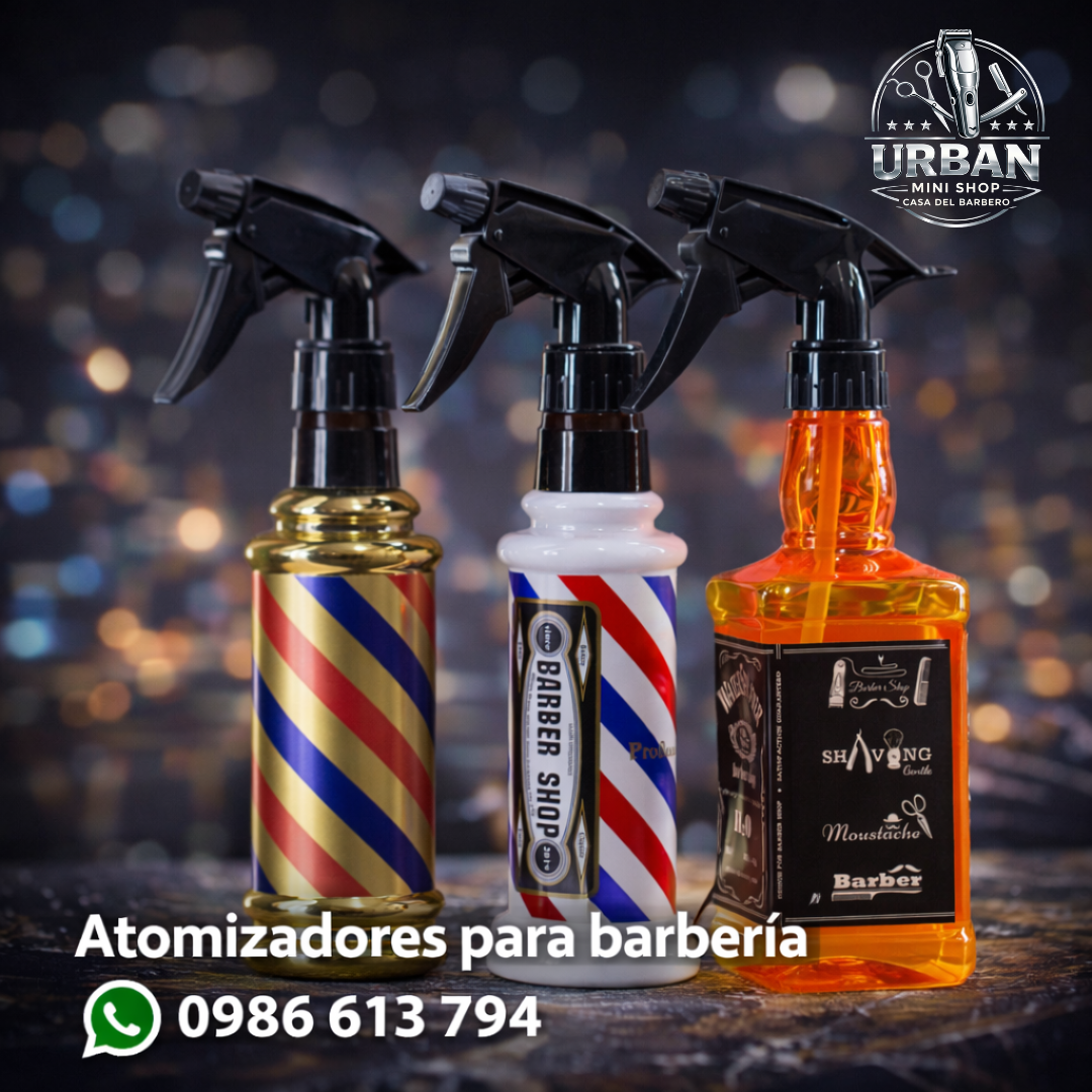 Atomizadores Profesionales para Barbería