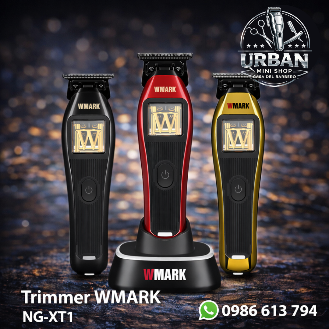 Trimmer Profesional WMARK NG-XT1 – Precisión y Estilo