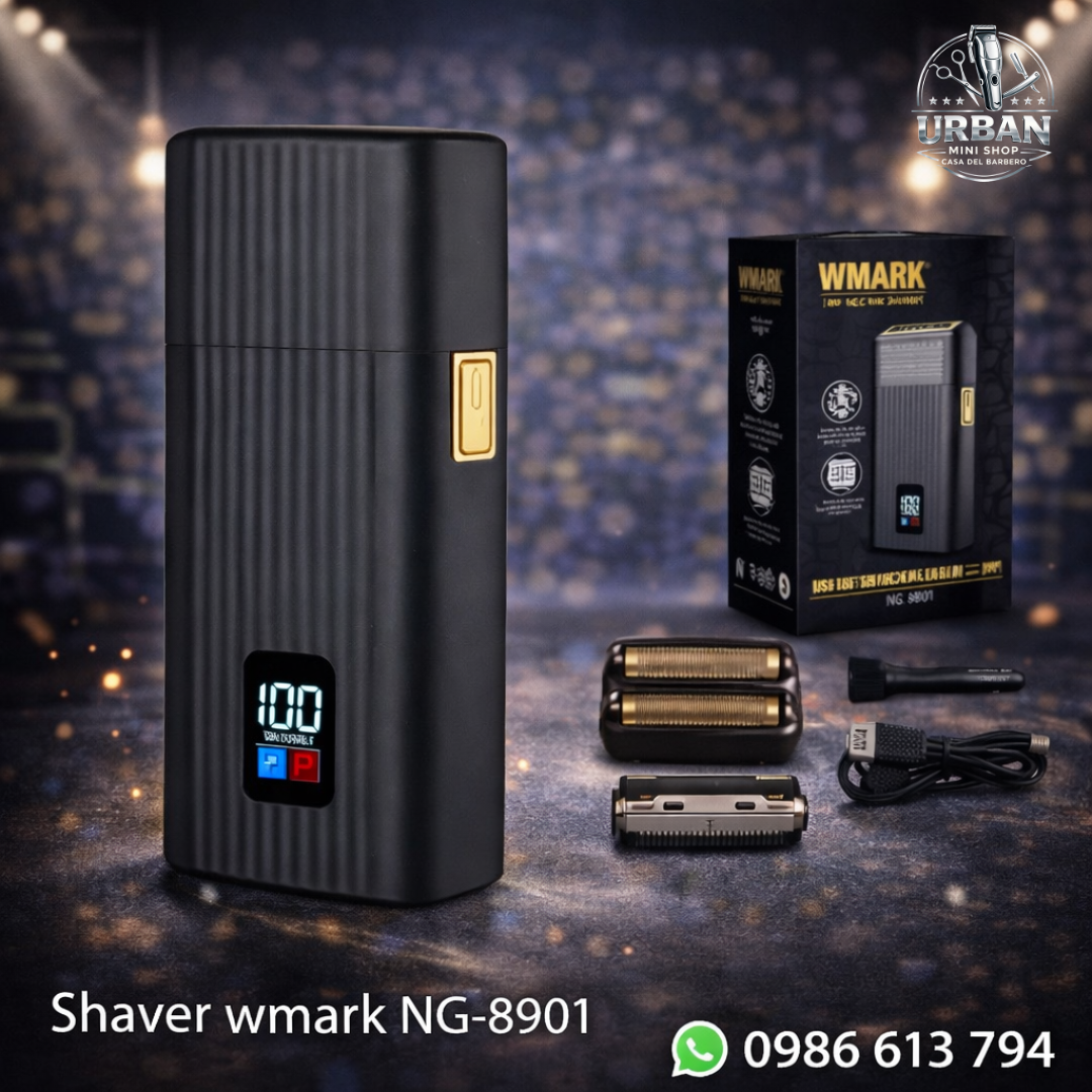 Shaver Wmark NG-8901 – Afeitadora Profesional Recargable