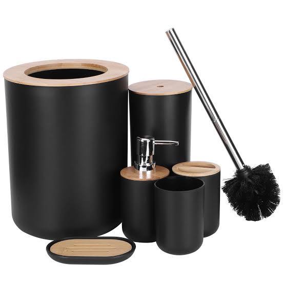 kit de baño de 4 piezas de la marca Home Land