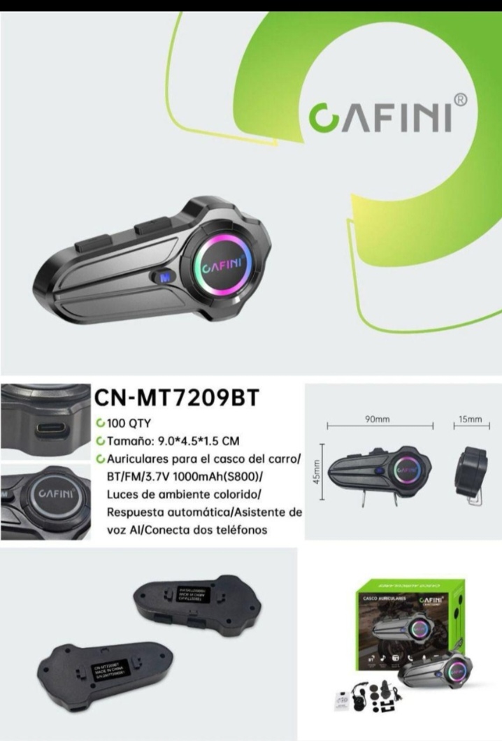 Auriculares para motos❤️