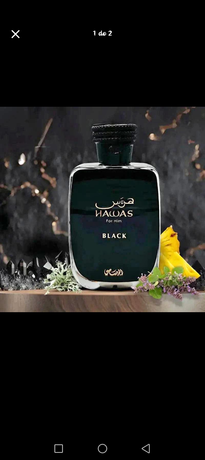 Perfume Masculino HAWAS BLACK🖤🔥 (CAJA SELLADA)
100 ML.ORIGINAL