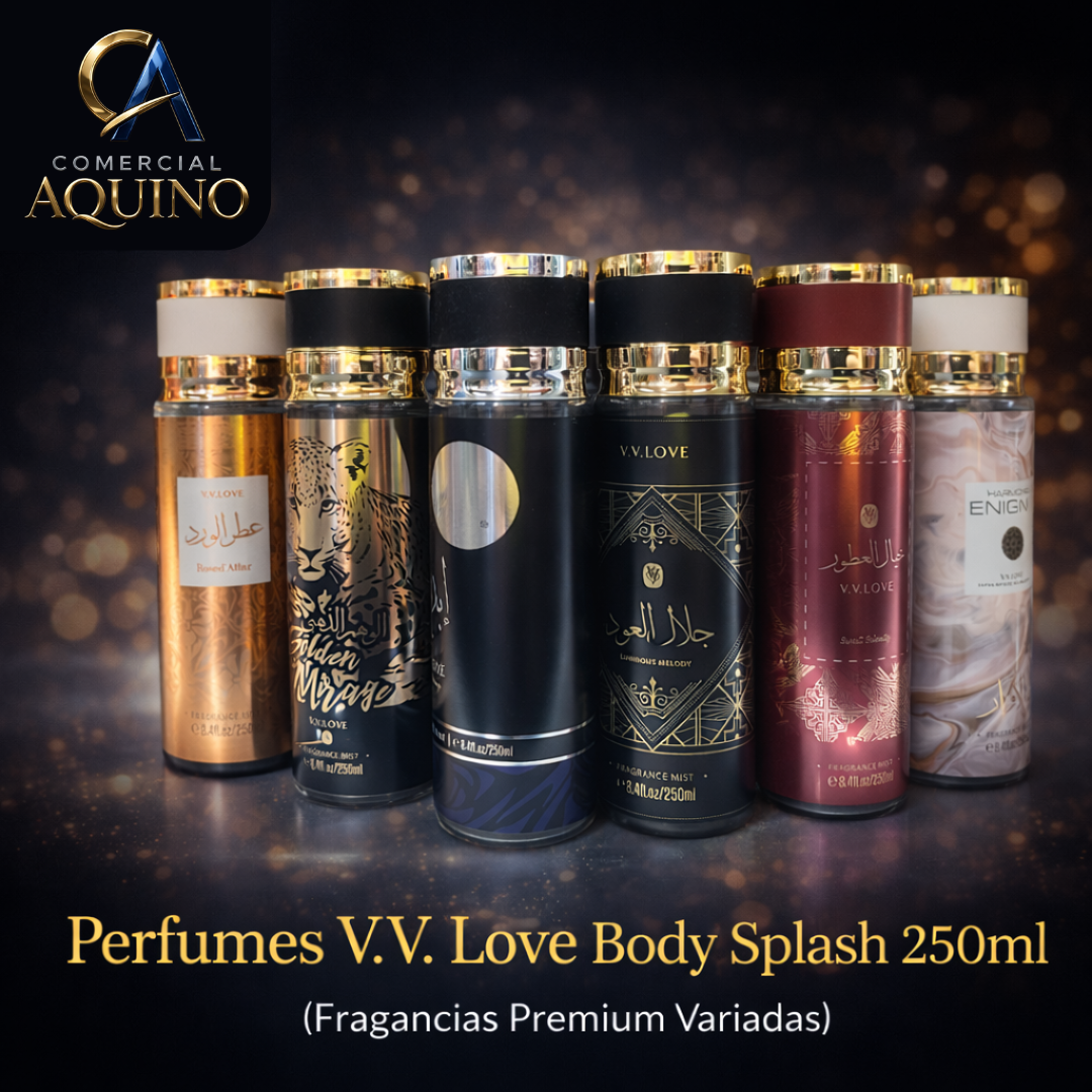 Perfumes V.V. Love Body Splash 250ml – Fragancias Premium Variadas 🌸🔥