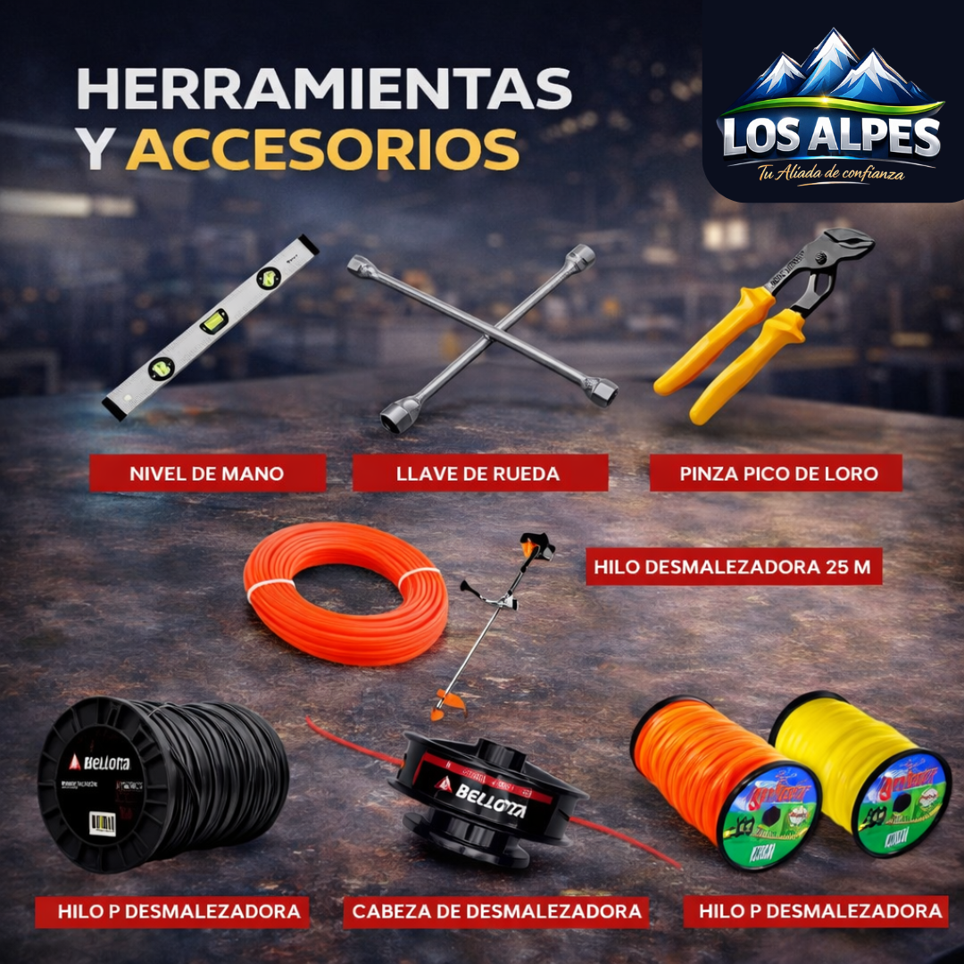 🛠️ Herramientas y Accesorios Profesionales – Todo lo que Necesitás 💪