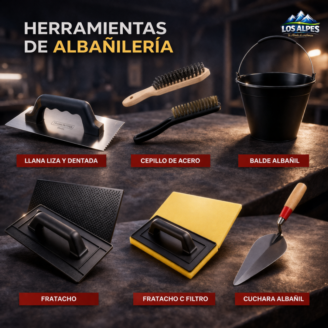 🧱 Herramientas de Albañilería – Precisión y Calidad Profesional 🔧