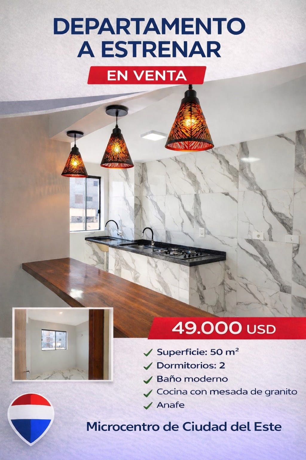 🏢 Departamento 2 dormitorios – Remodelado a estrenar