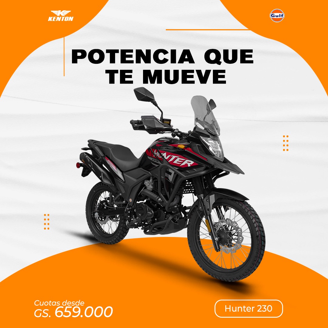 🏍️ Kenton Hunter 230 🔥 | Dominá la calle y la aventura