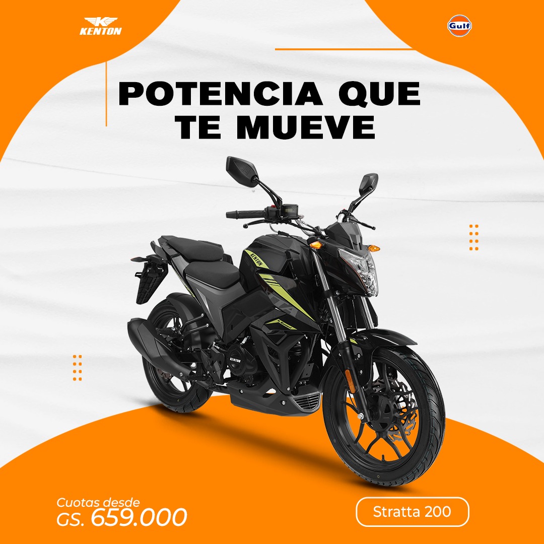 🏍️ Kenton Stratta 200 🔥 | Potencia y estilo en cada recorrido