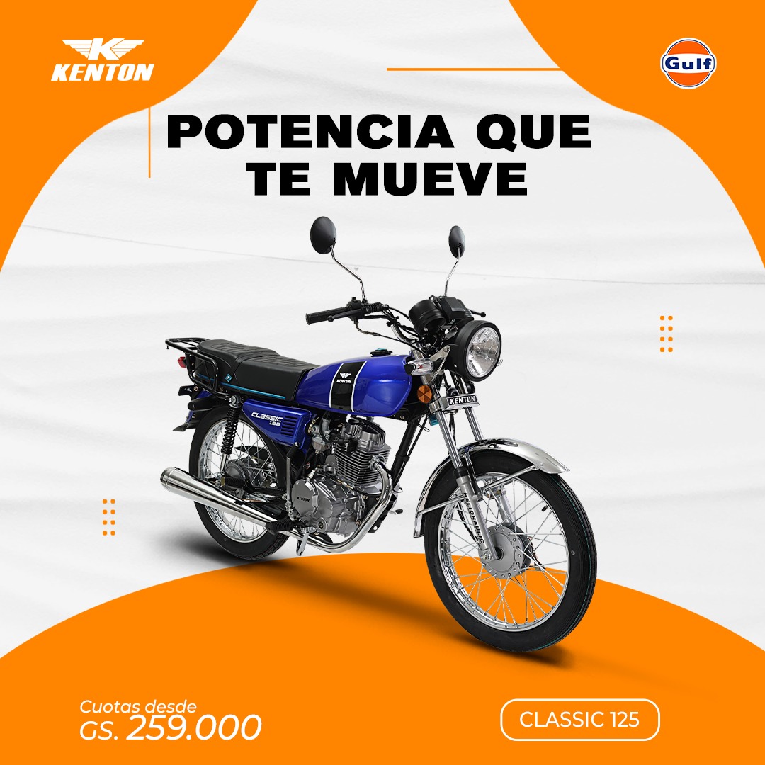 🏍️ Kenton Classic 125 🔥 | Estilo clásico con potencia diaria